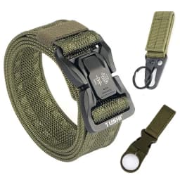 VATLTY New Tactical Outdoor Belt for Men Alloy Buckle Quick Release Combat Casual Belt Jeans Black Waistband Girdles Male