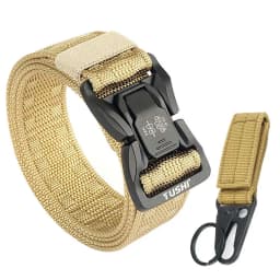 VATLTY New Tactical Outdoor Belt for Men Alloy Buckle Quick Release Combat Casual Belt Jeans Black Waistband Girdles Male