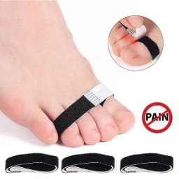 Pexmen 1/2/5/10Pcs Hammer Toe Straightener Toe Splints Cushions Bandages for ProtectorCrooked & Overlapping Toes Protector