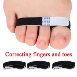 Pexmen 1/2/5/10Pcs Hammer Toe Straightener Toe Splints Cushions Bandages for ProtectorCrooked & Overlapping Toes Protector