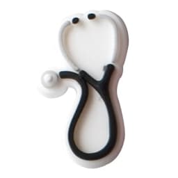 2pcs PVC shoes charms Accessories doctor medical ambulance nurse uniform Band-Aid for pencilbox cup clogs shoe Decorations