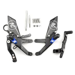 MTKRACING For S1000RR 2015-2018 Rear Sets Heighten Pedal Adjustable Rearsets FootPegs Shift Lever Brake Kit