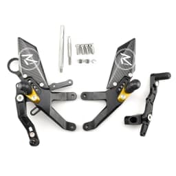 MTKRACING For S1000RR 2015-2018 Rear Sets Heighten Pedal Adjustable Rearsets FootPegs Shift Lever Brake Kit