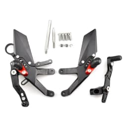 MTKRACING For S1000RR 2015-2018 Rear Sets Heighten Pedal Adjustable Rearsets FootPegs Shift Lever Brake Kit