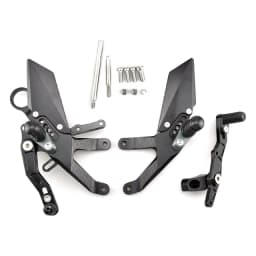 MTKRACING For S1000RR 2015-2018 Rear Sets Heighten Pedal Adjustable Rearsets FootPegs Shift Lever Brake Kit