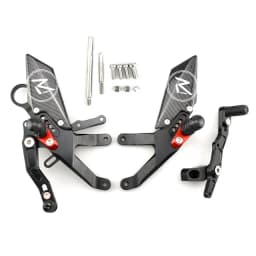 MTKRACING For S1000RR 2015-2018 Rear Sets Heighten Pedal Adjustable Rearsets FootPegs Shift Lever Brake Kit