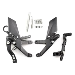 MTKRACING For S1000RR 2015-2018 Rear Sets Heighten Pedal Adjustable Rearsets FootPegs Shift Lever Brake Kit