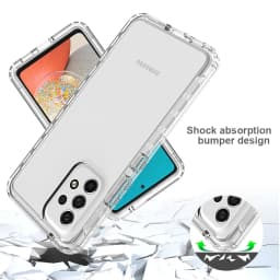 Armor Shockproof Case For Samsung Galaxy A53 A33 A23 A13 A12 A22 A32 A42 A52 A72 A51 A71 A21S TPU Plastic Clear Back Cover