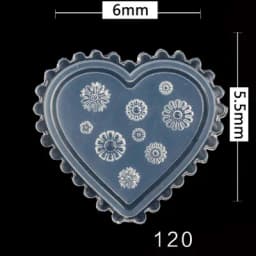 1pc MD01-66 Flower Rose Bowknot Bat Butterfly 3D Acrylic Nail Mold Nail Art Decorations DIY Silicone Nail Art