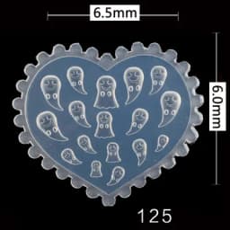 1pc MD01-66 Flower Rose Bowknot Bat Butterfly 3D Acrylic Nail Mold Nail Art Decorations DIY Silicone Nail Art