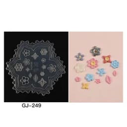 1pc MD01-66 Flower Rose Bowknot Bat Butterfly 3D Acrylic Nail Mold Nail Art Decorations DIY Silicone Nail Art