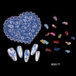 1pc MD01-66 Flower Rose Bowknot Bat Butterfly 3D Acrylic Nail Mold Nail Art Decorations DIY Silicone Nail Art