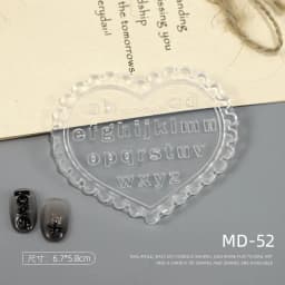 1pc MD01-66 Flower Rose Bowknot Bat Butterfly 3D Acrylic Nail Mold Nail Art Decorations DIY Silicone Nail Art