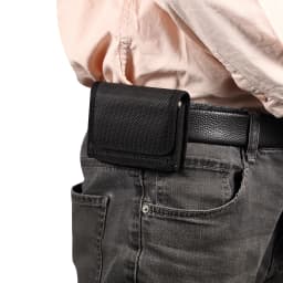 Nylon Belt Clip Case Men Waist Bag Cover For Samsung Z Flip 7 6 5 4 3,Galaxy Flip7 Flip6,Moto Razr 60 50 40 5G Holster Pouch
