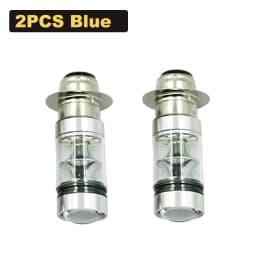 2Pcs 100W H6 LED Headlights Bulbs Super White Low High Beam for Yamaha YFZ450R Rhino 700 Raptor YFM660 TRX Motorcycle Accessorie