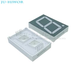 10pcs 1.8 Inch 10Pins 1 Digit Bit 7 Segment Red LED Digital Display Digitron 18101AH 18101BH Common Anode Cathode C-C C-A