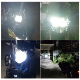 1Pc Motorcycle H4 H1S 9003 LED Headlight Hi/Lo Bulbs 4800LM 6000K White CANbus for Kawasaki Z650 / Vulcan S 650/ VersyX300