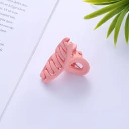 New Fashion Small 4.5cm Frosted Simple Wild Resin Clip Hairpin Barrettes for Women Girls Accessories Headwear Wholesale