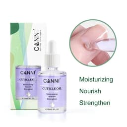 CANNI15ml Cuticle Oil Cuticle Softener New Arrival 6 Flavor Nail Nourish Care Pure Natural Manicure Cuticle Deep Moisturize Oil