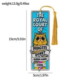 Dungeon Crawler Carl Acrylic Bookmark Reading Supplies Book Accessory School Supplies Aesthetic Stationery Things for Books