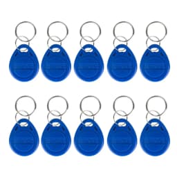 10pcs/20pcs 125KHz Control Keyfobs Rewritable Duplicate Tag TK4100 Proximity Copy Access Card ID Token Ring RFID Cloner Keychain