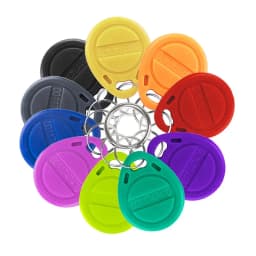 10pcs/20pcs 125KHz Control Keyfobs Rewritable Duplicate Tag TK4100 Proximity Copy Access Card ID Token Ring RFID Cloner Keychain