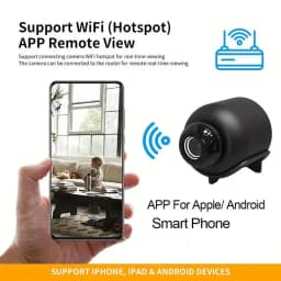 HD 1080P X5 Mini Camera Night Vision WiFi Camera Home Remote Camera Kids Pet Safety Monitoring Surveillance Camera