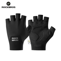 ROCKBROS Cycling Gloves Shock Absorption Bike Gloves Half Finger Seamless Breathable Bicycle Gloves With XRD Palm Pad Gloves