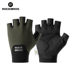 ROCKBROS Cycling Gloves Shock Absorption Bike Gloves Half Finger Seamless Breathable Bicycle Gloves With XRD Palm Pad Gloves