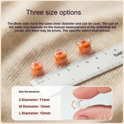 Liquid Silicone Sponge Ear Tips For Sony WF-1000XM6 Headphones Earbuds Noise-Canceling Orange Accessories for XM5/XM4 Ear Plugs