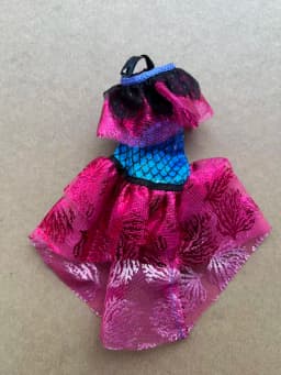 Monster Doll Dress Skirt Pant Jacket Slim Doll Colorful Clothes Red Black Silver Yellow Doll Decors