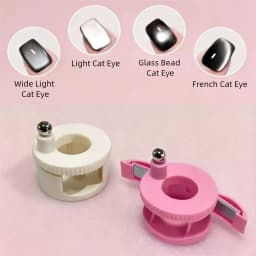 Upgraded Automatic Cat Eye Nail Tool New Multi-Functional Powerful Magnet for Attracting Wide-Beam French Manicure Nail Magnet