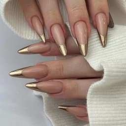 24Pc False Nails with Glue Almond Black Red Gradient Design Detachable Rhinestone Acrylic Fake Nail Long Stiletto Press on Nails