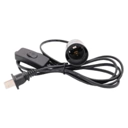 US AU UK EU to E14 E27 Power Cord Screw Base Lamp Holder LED Pendant Light Head With 303 Switch Extent Cable 1.8m Bulb Socket
