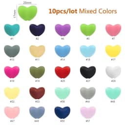 Cute-idea 10pcs/lot Various Styles Silicone Beads Rodent Teeth Care Teething Ring DIY Baby Pacifier Chain Bracelet Gift BPA-Free