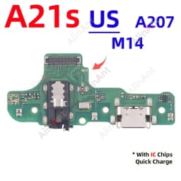 Dock USB Charger Board Port Connector Charging Flex Cable For Samsung Galaxy A20 A21 A22 A23 A24 A25 A26 A266B A226B A235F US EU