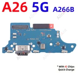 Dock USB Charger Board Port Connector Charging Flex Cable For Samsung Galaxy A20 A21 A22 A23 A24 A25 A26 A266B A226B A235F US EU