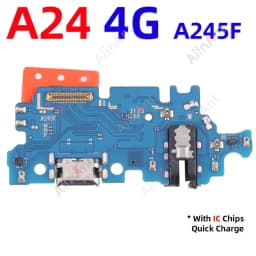 Dock USB Charger Board Port Connector Charging Flex Cable For Samsung Galaxy A20 A21 A22 A23 A24 A25 A26 A266B A226B A235F US EU