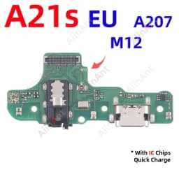 Dock USB Charger Board Port Connector Charging Flex Cable For Samsung Galaxy A20 A21 A22 A23 A24 A25 A26 A266B A226B A235F US EU