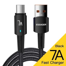 Essager 7A USB C Cable 100W USB Type C Cable Fast Charging Cable Type C For Huawei P40 Pro Honor 70 Pro Fast Charging Data Cord