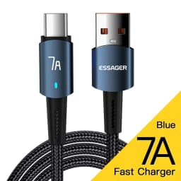 Essager 7A USB C Cable 100W USB Type C Cable Fast Charging Cable Type C For Huawei P40 Pro Honor 70 Pro Fast Charging Data Cord
