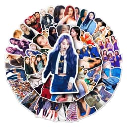 10/30/50PCS MAMAMOO Cartoon Classic Korean Girl Group Mix Sticker DIY Phone Laptop Luggage Skateboard Graffiti Decals Fun