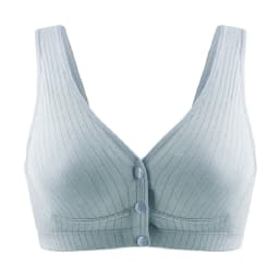 Vest Nursing Bra Pure Cotton Wireless Maternity Underwear Seamless Plus Size Front Buckle Breast Feeding Bra Open Cup Bra