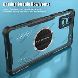 For POCO F4 GT Case Transparent Clear Heat Dissipation Protection Back Cover for POCO F4 GT Case