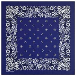 New Design Flower Black Paisley Hip Hop 100% Cotton Square Bandana Scarf Unisex Headband Gifts For Men/Boys/Girls