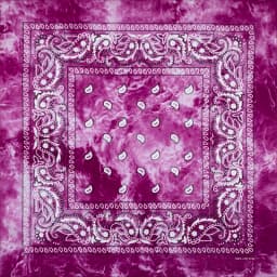 New Design Tie Dye Cashew Paisley Hip Hop 100% Cotton Square Bandana Scarf Unisex Headband Gifts For Men/Boys/Girls