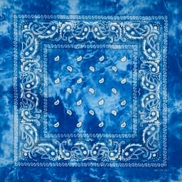 New Design Tie Dye Cashew Paisley Hip Hop 100% Cotton Square Bandana Scarf Unisex Headband Gifts For Men/Boys/Girls