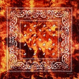 New Design Tie Dye Cashew Paisley Hip Hop 100% Cotton Square Bandana Scarf Unisex Headband Gifts For Men/Boys/Girls