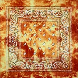 New Design Tie Dye Cashew Paisley Hip Hop 100% Cotton Square Bandana Scarf Unisex Headband Gifts For Men/Boys/Girls