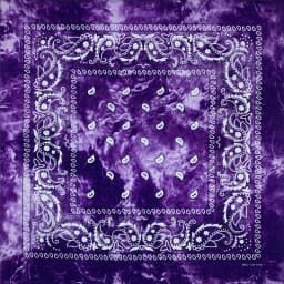 New Design Tie Dye Cashew Paisley Hip Hop 100% Cotton Square Bandana Scarf Unisex Headband Gifts For Men/Boys/Girls